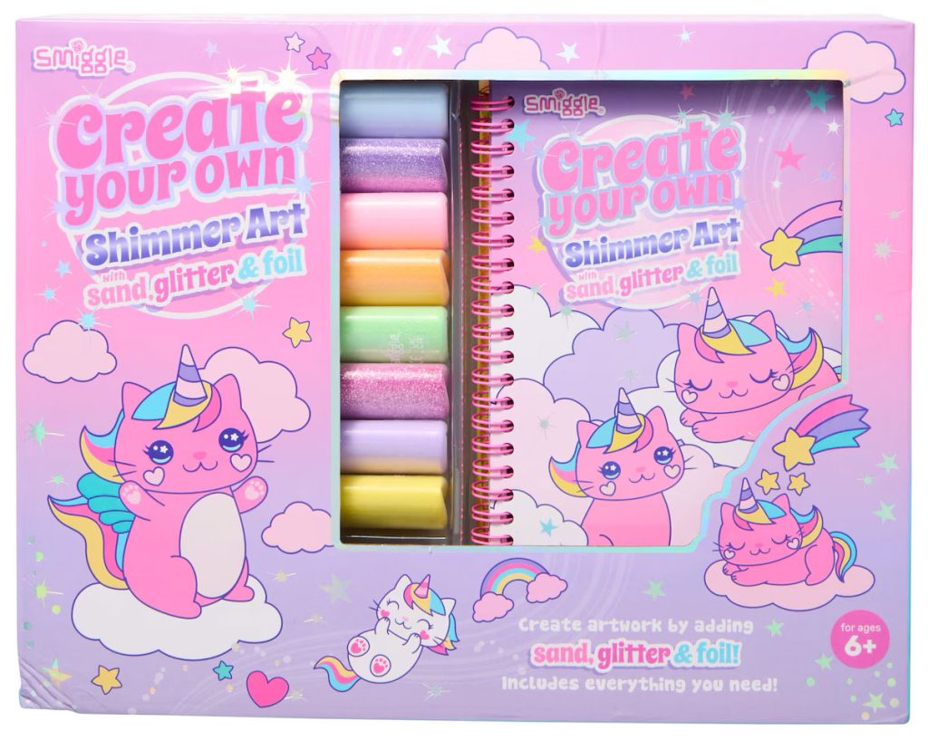 Smiggle Create your own Shimmer Art