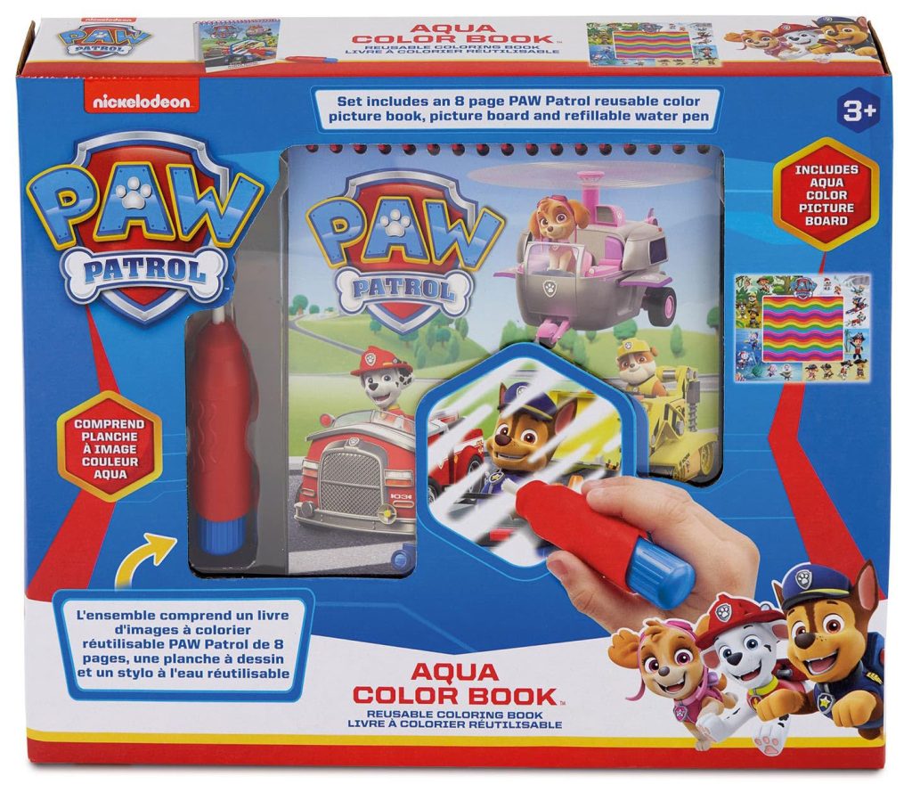 Paw Patrol Aqua Color book