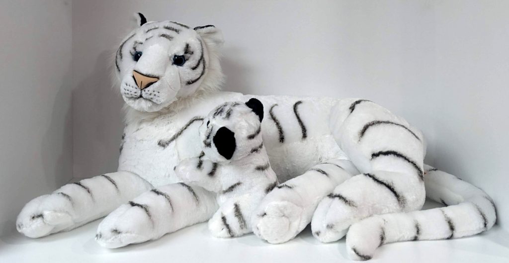 Beautiful White Tiger Soft Toy