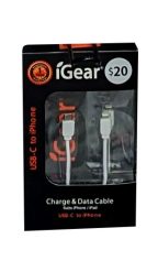 Charge-&-Data-Cable—USB-C-to-Iphone Charge & Data Cable - USB C to Iphone