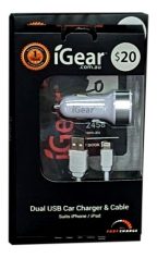 Dual-USB-Car-Charger-&-Cable Dual-USB-Car-Charger-&-Cable