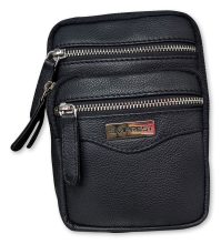 Emprest Black Leather Bag