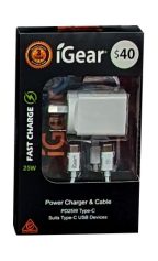 Power-Charger-&-Cable-PD25W-Type-C-USB Power Charger & Cable-PD25W Type-C USB