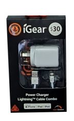 Pwer-Charger—Lightning-Cable-Combo Power Charger - Lightning Cable Combo